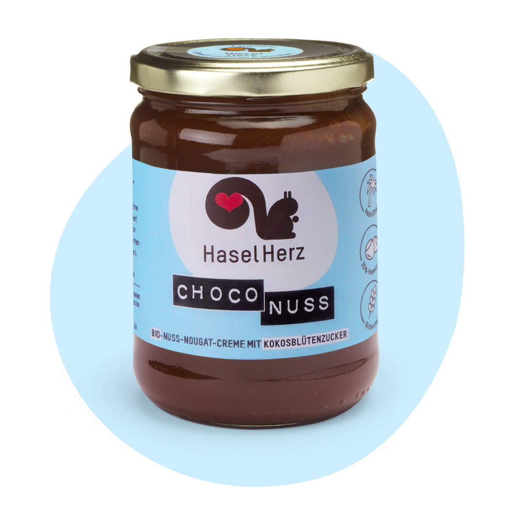 Bio-Choco Nuss Milch 550g – HASELHERZ Bio-Choco Nuss Milch 550g – HASELHERZ