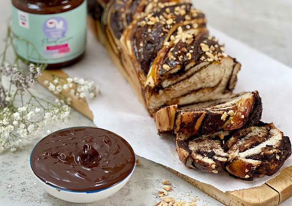 Babka mit Crunchy Choco Nuss