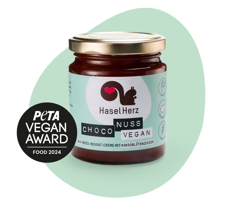 Choco Nuss Vegan 220g: Bio-Nuss-Nougat-Creme